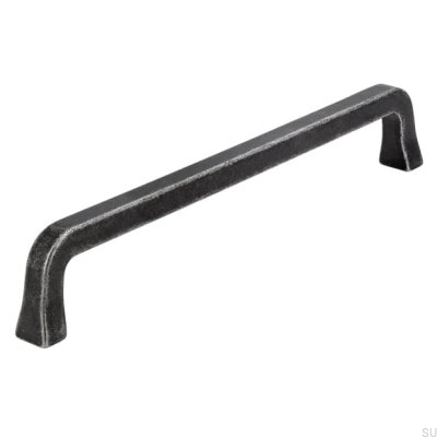 Oblong furniture handle 2525 160 Antique Iron