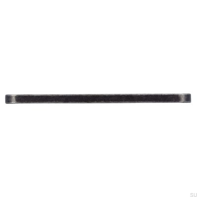 Oblong furniture handle 2525 160 Antique Iron