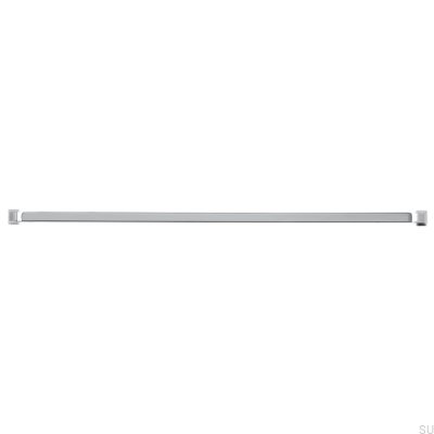 Oblong furniture handle 2525 320 Polished chrome