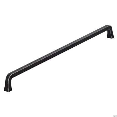 Oblong furniture handle 2525 320 Antique Iron