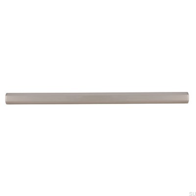 Oblong furniture handle 2571 160 Brushed Silver