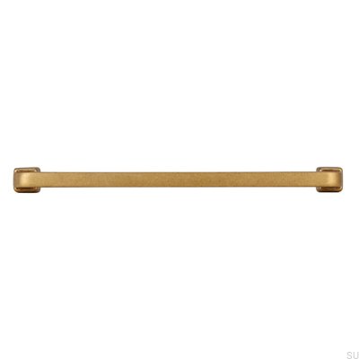 Oblong furniture handle 2536 160 Antique Gold