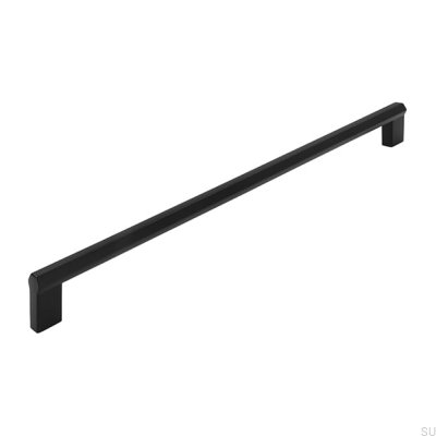 Oblong furniture handle 2571 320 Matt Black