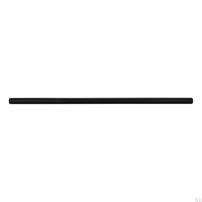 Oblong furniture handle 2571 320 Matt Black