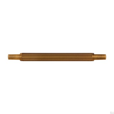 Oblong furniture handle 2591 128 Antique Bronze