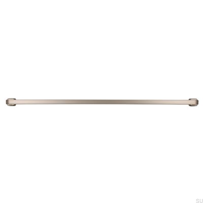 Oblong furniture handle 2536 320 Brushed Silver