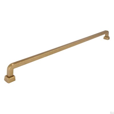 Oblong furniture handle 2536 320 Antique Gold