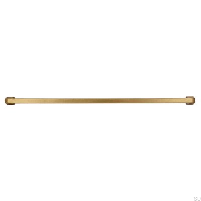 Oblong furniture handle 2536 320 Antique Gold