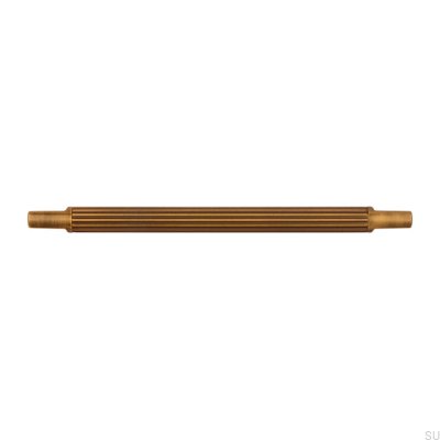 Oblong furniture handle 2591 160 Antique Bronze