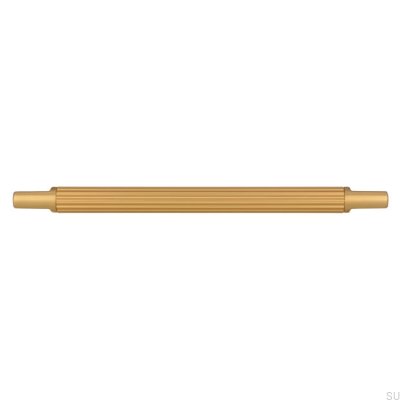 Oblong furniture handle 2591 160 Brushed Gold
