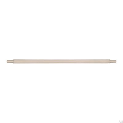 Oblong furniture handle 2591 320 Brushed Silver