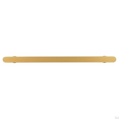 Oblong furniture handle 2587 192 Brushed Gold