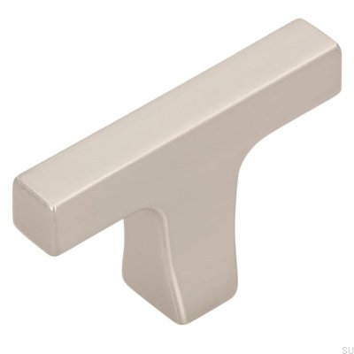 T-Bar 2562 48 furniture knob, brushed silver
