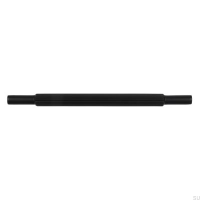Oblong furniture handle 2593 160 Matt Black