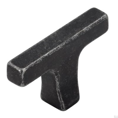 T-Bar 2562 48 Antique Iron furniture knob