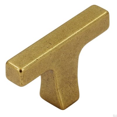 T-Bar 2562 48 Antique Gold furniture knob