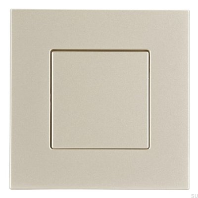 Recessed furniture handle 1031 48 Plastic Silver