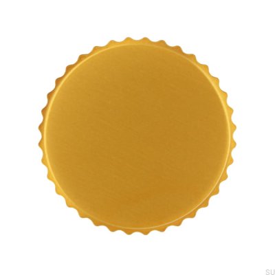 Furniture knob 2595 Brushed Gold Metal