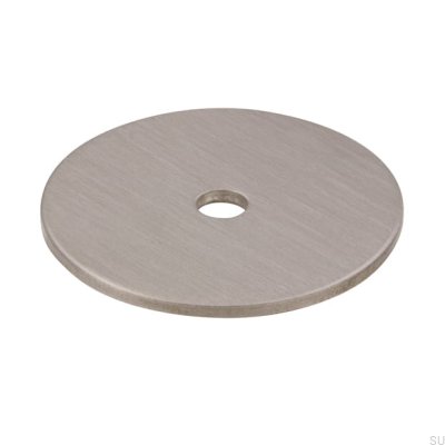 Knob pad 2490 30 Brushed Silver