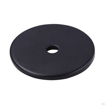 Knob pad 2490 30 Metal Matte Black