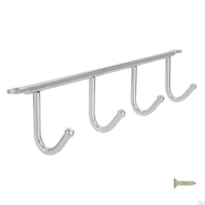 Under-cabinet hanger 2081 262 Polished chrome