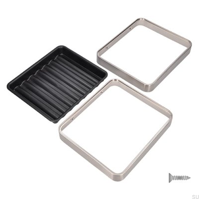 Umbrella stand 2429 Brushed Silver