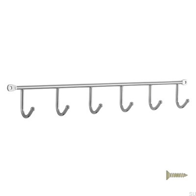 Wall hanger 2081 410 Polished chrome