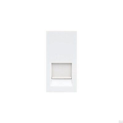BT Slave Socket Module for Euro Plate White British Standard