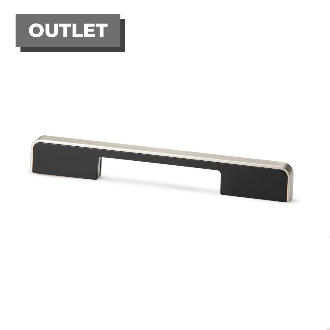 0129160V2302--Uchwyt-meblowy-podłużny-Blok-160-Nikiel-Szczotkowany-z-Czarnym-Viefe-Skandynawskie-Uchwyty_1