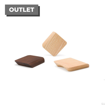 Tacco 32 furniture handle Natural wooden beech