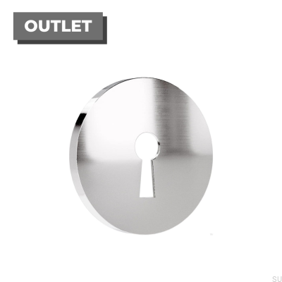 Escutcheon TS 1 Chrome-plated brass