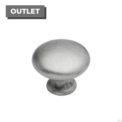 Furniture knob 24226-25 Antiqued silver