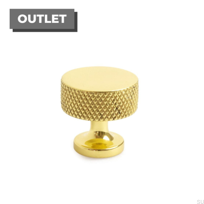 Lexington 30 polished brass furniture knob