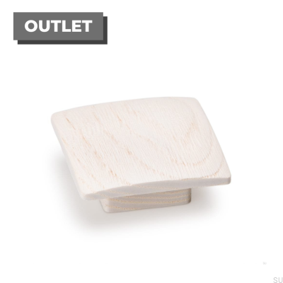 Furniture knob Balto 16 Wooden White