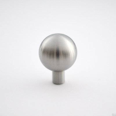 Marbelo 30 furniture knob, brushed stainless steel