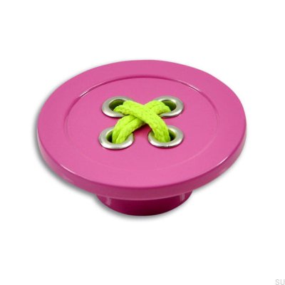 Furniture knob SM8257F 58 Plastic Pink