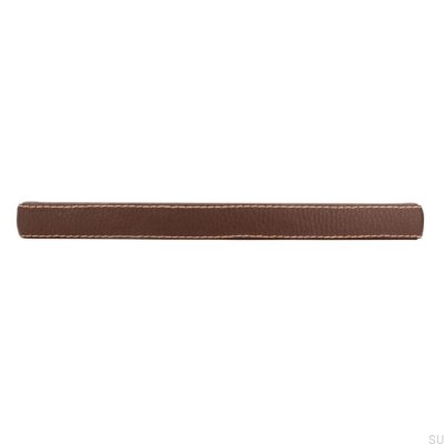 Longitudinal furniture handle SM8059I 224 Brown leather