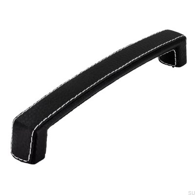 Longitudinal furniture handle SM8059I 176 Leather Black