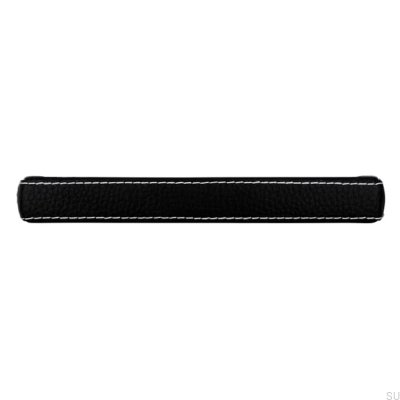 Longitudinal furniture handle SM8059I 176 Leather Black
