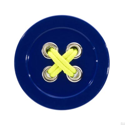 Furniture knob SM8257F 58 Plastic Blue