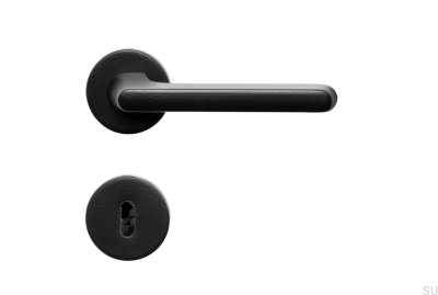 Door handle Tavira 30 Black Modular lock