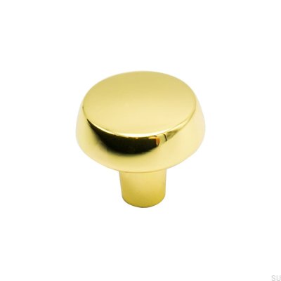 Furniture Knob Autumn 28 Polished Gold, Lacquered