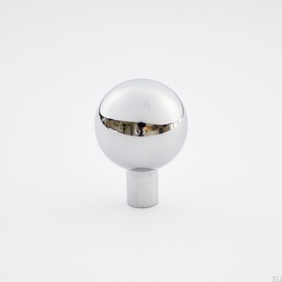 Marbelo 40 furniture knob, chrome-plated brass