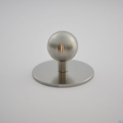 Marbelo 60 knob pad, brushed steel
