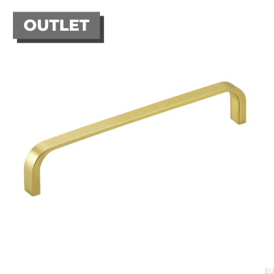 Long furniture handle Pronto 160 Gold Brushed