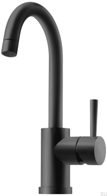 Bathroom faucet EVO078 Matte Black Brass