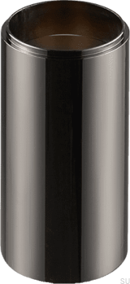 Extension for XPRO200 washbasin faucet, Brass, Black Chrome