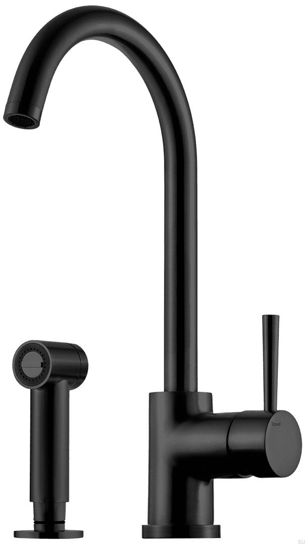 9418250--Bateria-Kuchenna-Dwuotworowa-z-Prysznicem-EVO200-Czarna-Matowa-Tapwell-Skandynawskie-Uchwyty_1