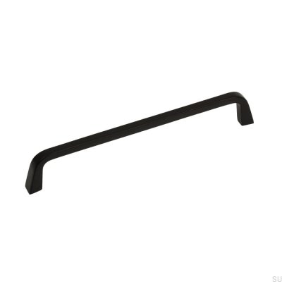 Elongated Furniture Handle Este 160 Matt Black