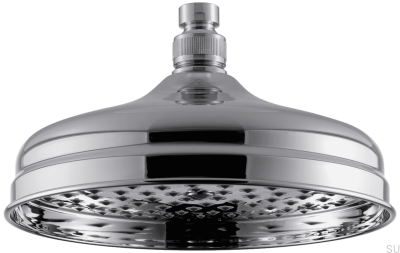 Round rain shower head 250 ZSOF250 Classic Brass Chrome-plated